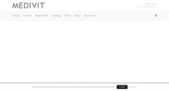 Desktop Screenshot of medivit.dk